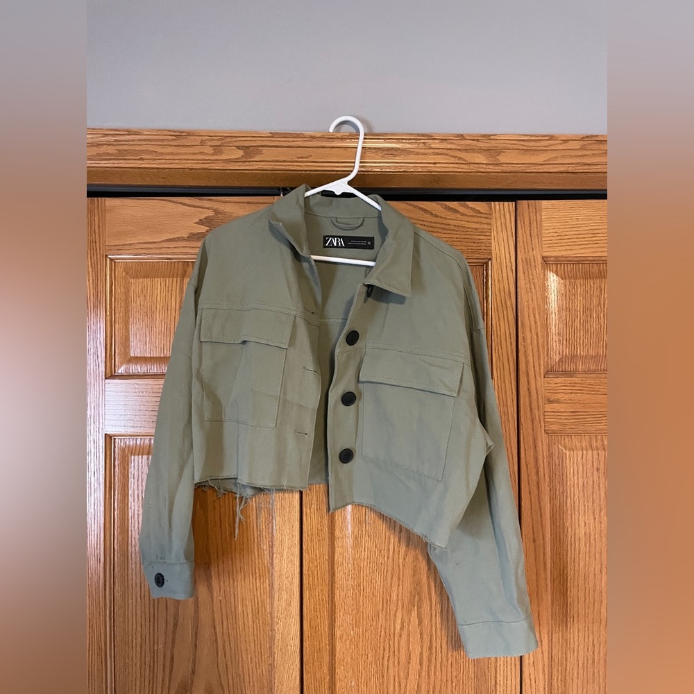 Zara Cropped Jacket